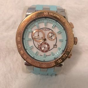 Womens Mulco Turquoise Blue Marino Trio 93 Watch-Pre-Owned
Very Good Condition